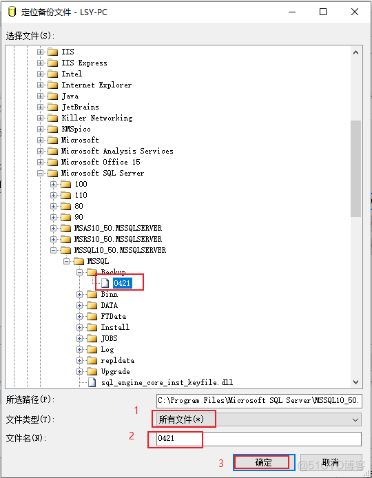 SqlServer数据库手动备份_数据库_12