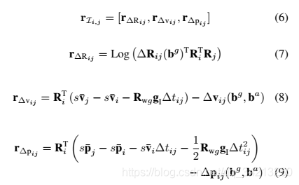 Inertial-Only Optimization for Visual-Inertial Initialization论文阅读笔记_参数化_03