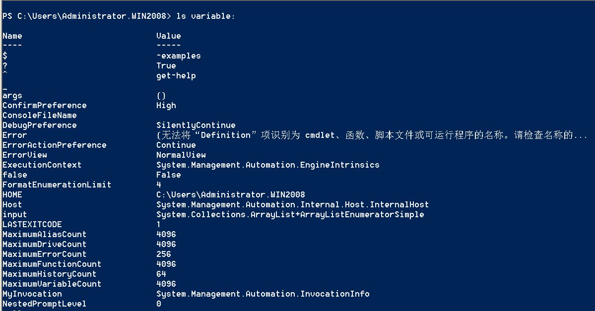 windows powershell学习_linux_07