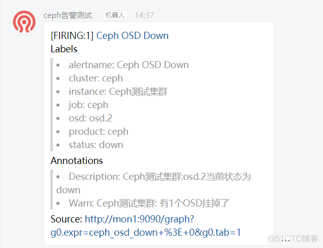 Grafana+Prometheus实现Ceph监控和钉钉告警-转载（云栖社区）_git_10