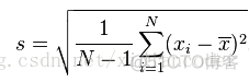 平均值(Mean)、方差(Variance)、标准差(Standard Deviation) （转）_数据集_06