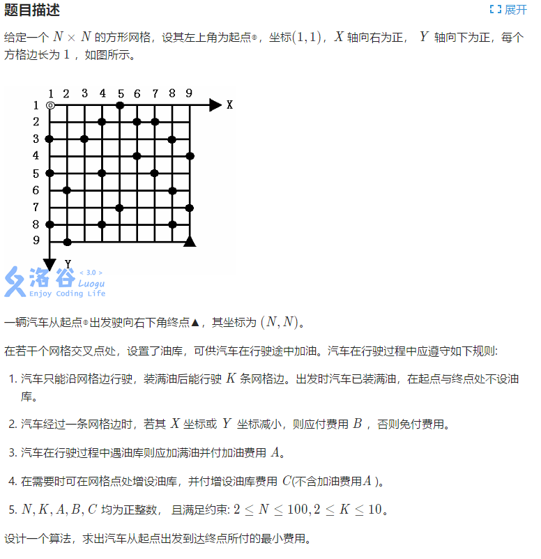 P4009 汽车加油行驶问题  费用流_c++