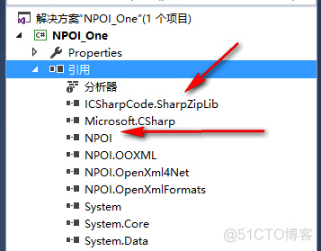 .Net Excel操作之NPOI（一）简介_封装_03