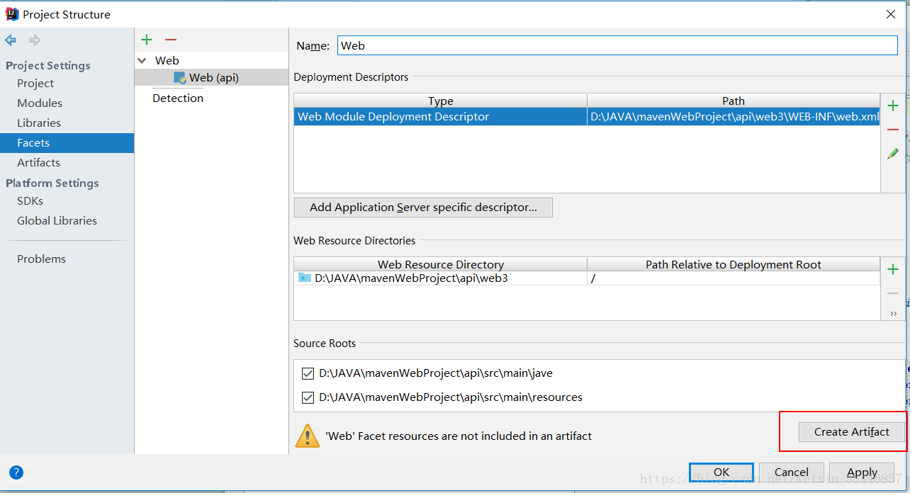 IDEA+Maven+JavaWeb+tomcat项目搭建（图文并茂，详细）_ide_12