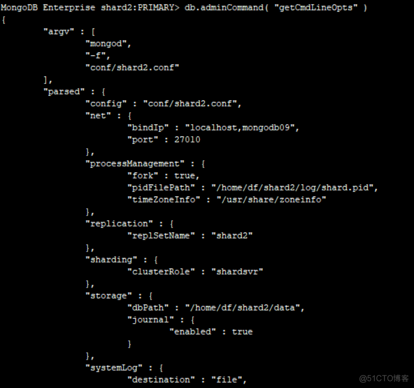 MongDB 配置参数查看_sed_02