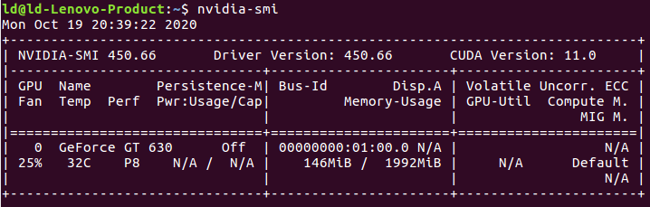 NVIDIA驱动安装和CUDA、CUDNN安装_tensorflow_02