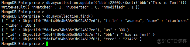 MongoDB 集合与文档操作_sql_12