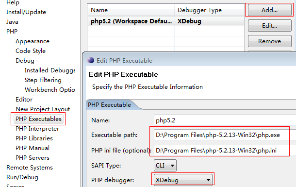 Ecplise + Xdebug 一波三折终于能单步调试了_php