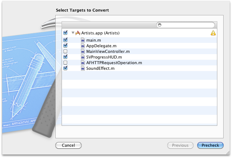 Receiver type for instance message is a forward_编译器_13