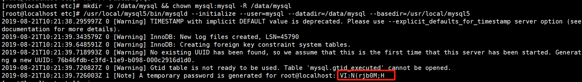 【Mysql】Centos7.4下源码安装mysql-5.7.21_预编译_04