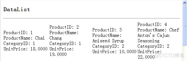 ASP.NET中 DataList(数据列表)的使用前台绑定_数据列表