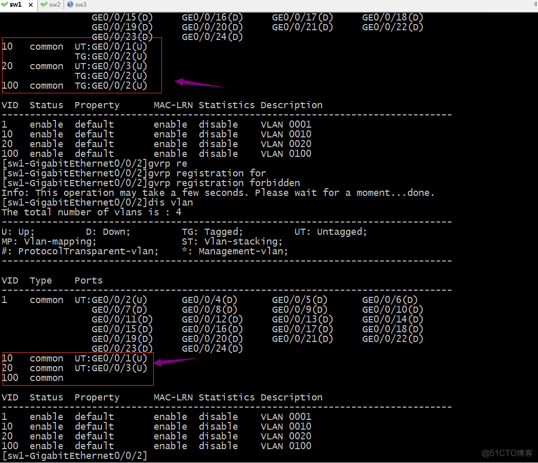 HCNA Routing&Switching之GVRP_GVRP注册模式_33