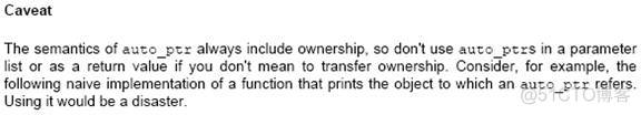 《The C++ Standard Library》第50页 关于传递auto_ptr的问题_其他_02