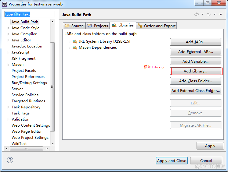 在eclipse中，用maven创建一个web项目工程_java_07