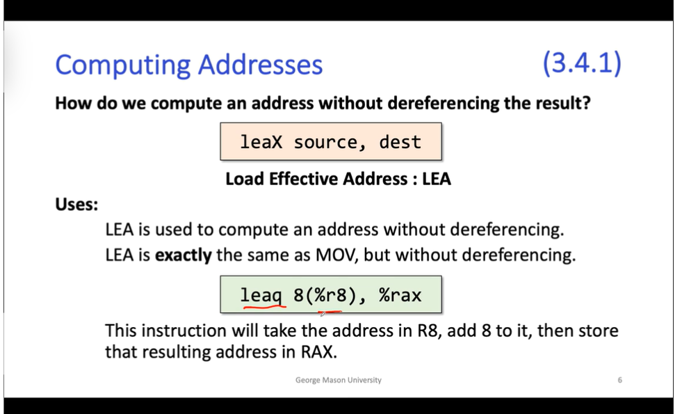 System 5-1: Arithmetic and LEA in Assembly_Endian_05