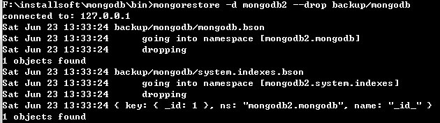 MongoDB 数据文件备份与恢复_数据库_06