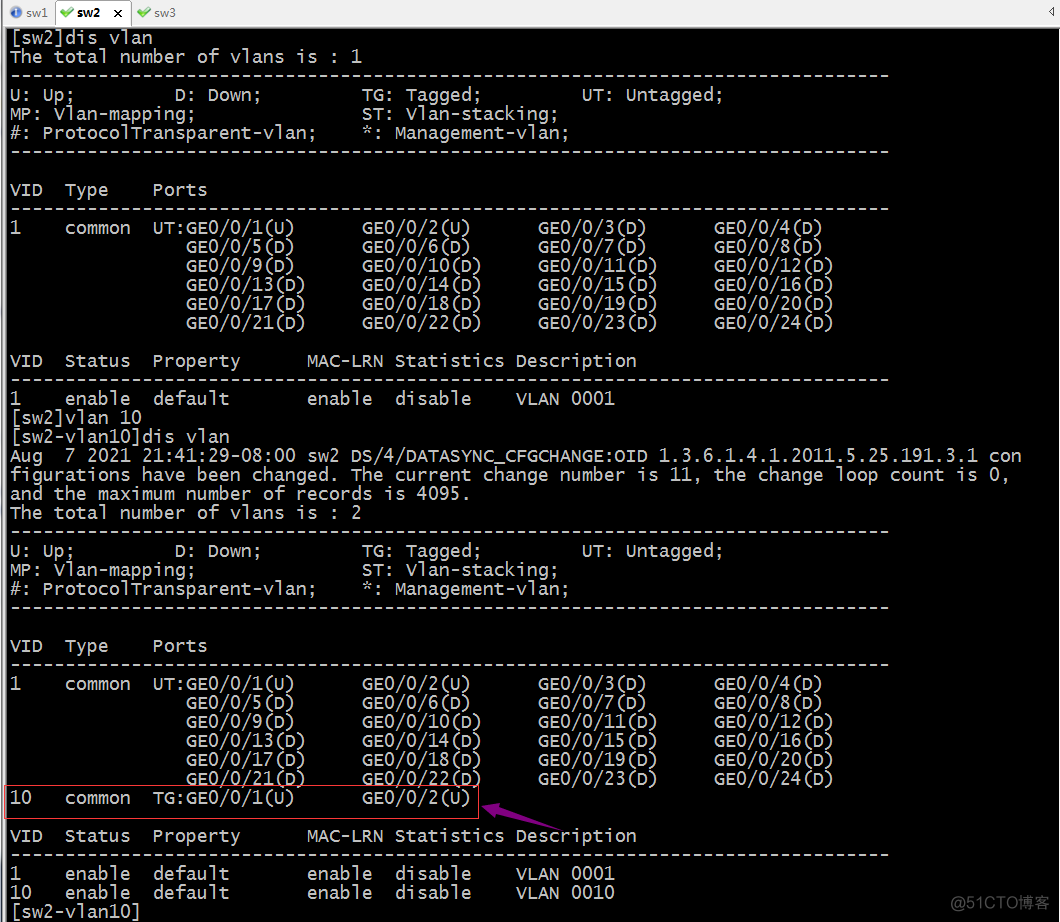 HCNA Routing&Switching之GVRP_GVRP注册模式_18