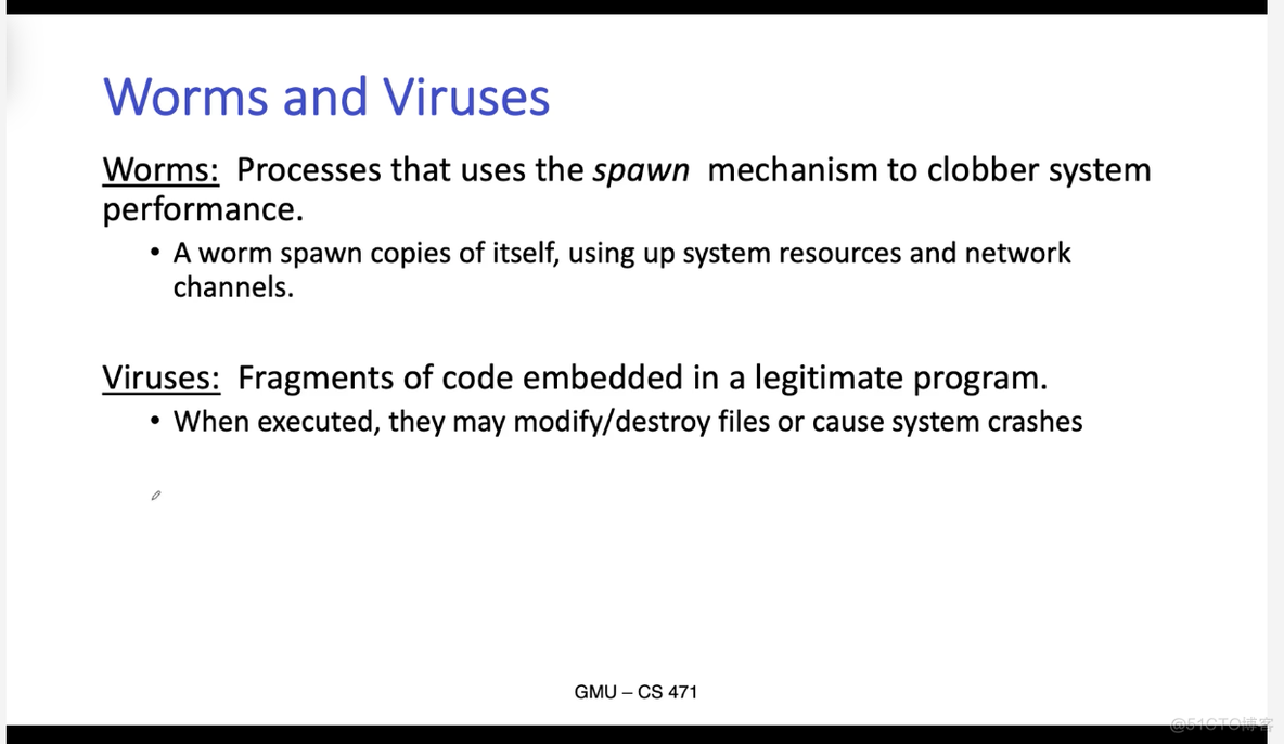 OS L8-6: Viruses and Worms_随笔