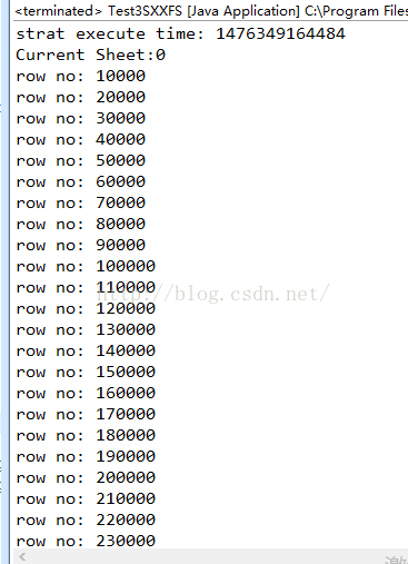 JAVA使用POI如何导出百万级别数据_sql_02