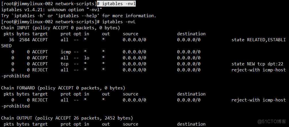 Linux网络相关命令firewalld和netfilter、iptables 使用（6/22）_重启_12