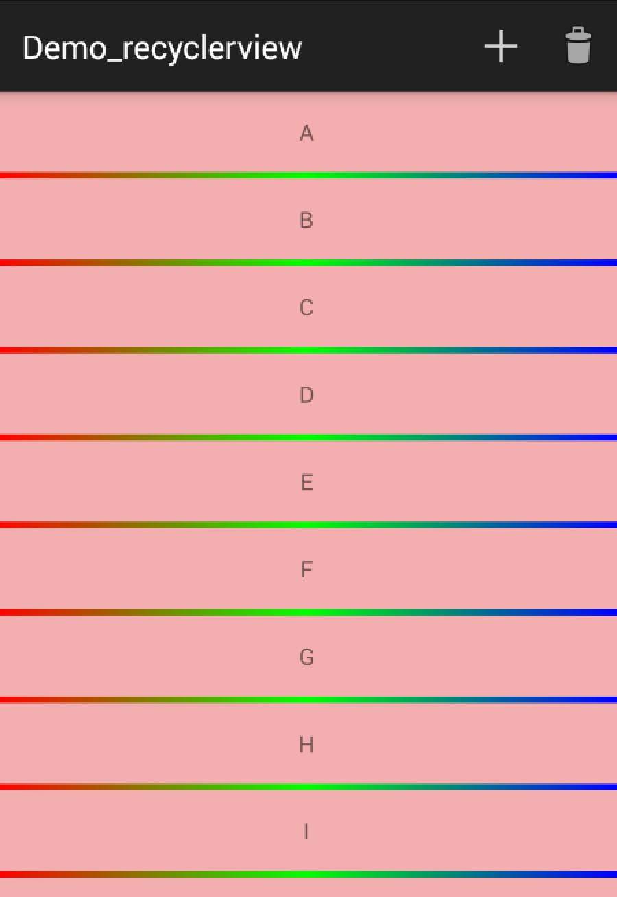 Android RecyclerView （一） 使用完全解析_xml_03