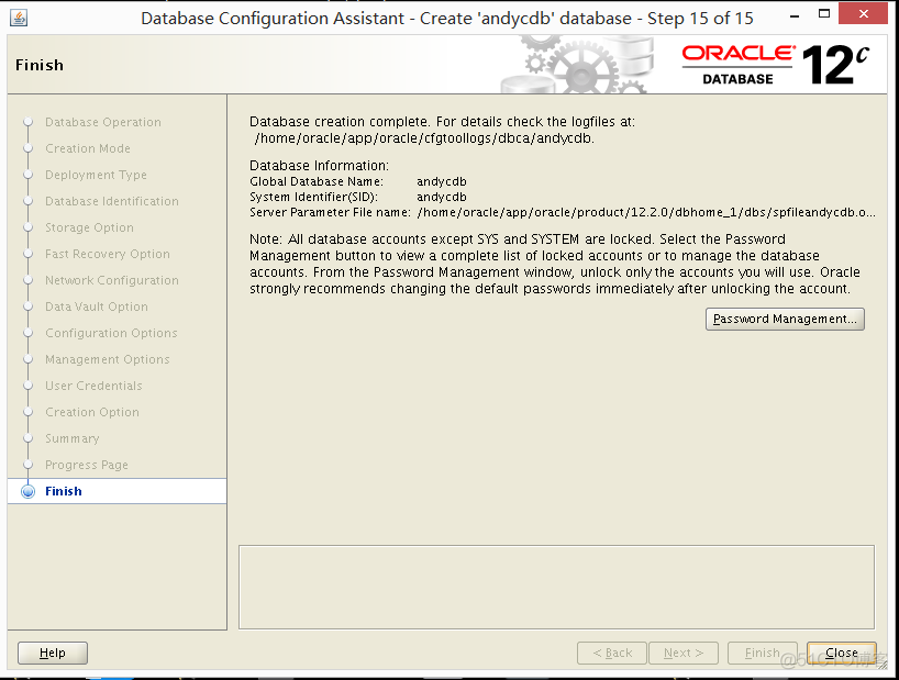 oracle单实例12.2.0.1安装_sql_25