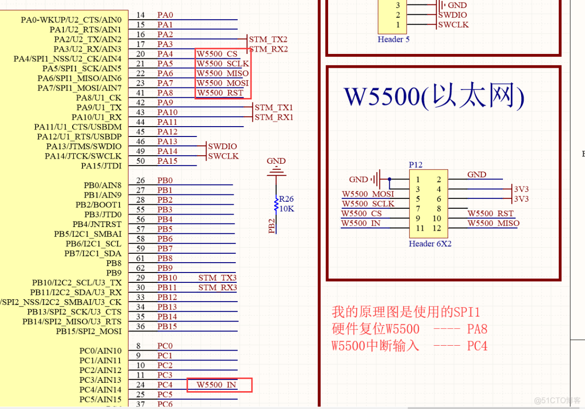 W5500 学习开发: W5500学习说明_网线_03