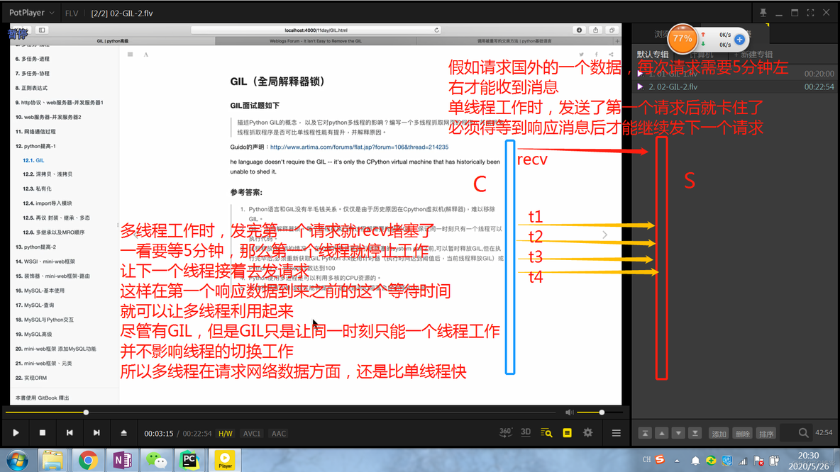 GIL全局解释器锁及解决办法_多线程_11