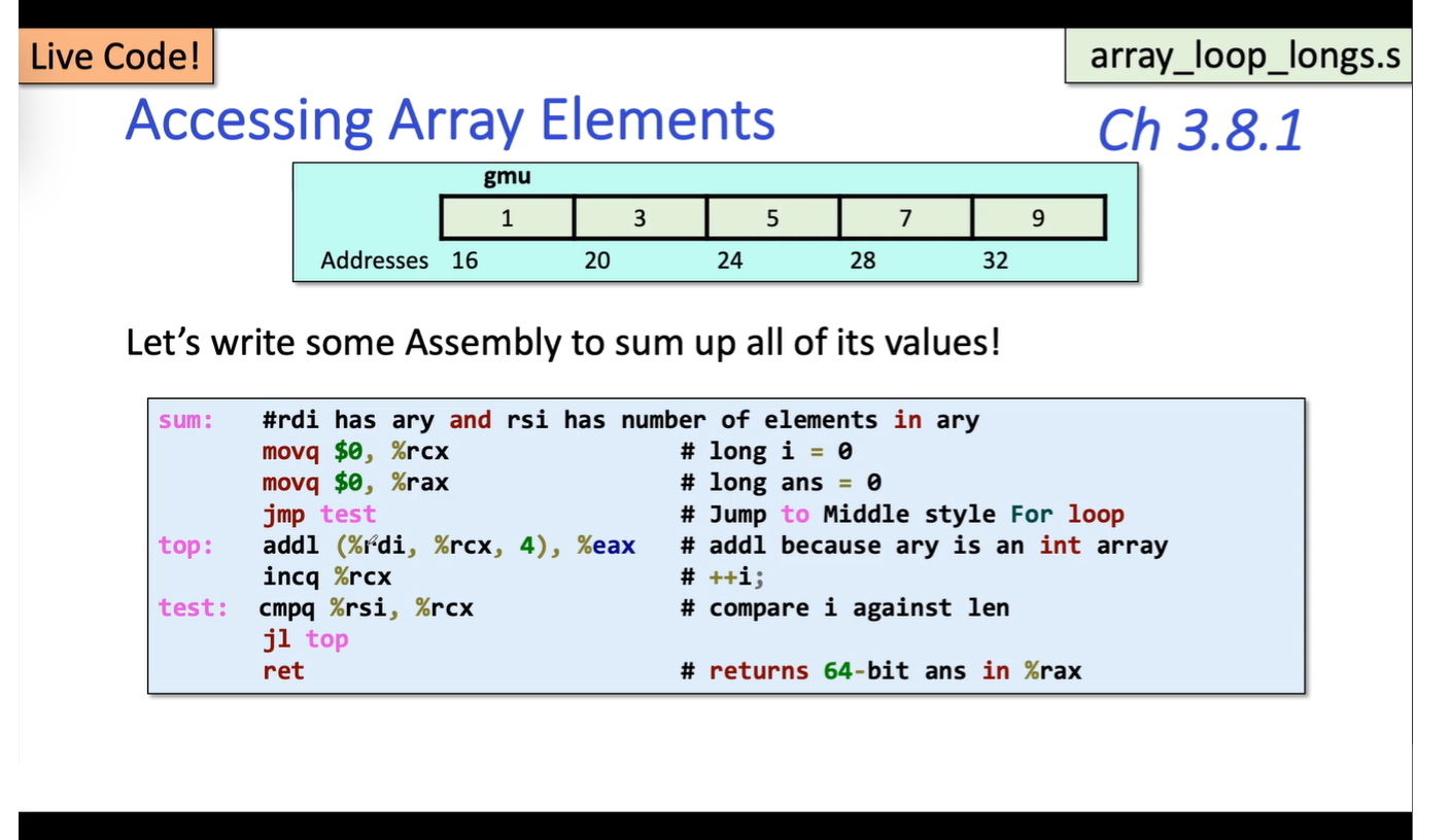 System 8-2: One-Dimensional Array Livecode_Endian_04