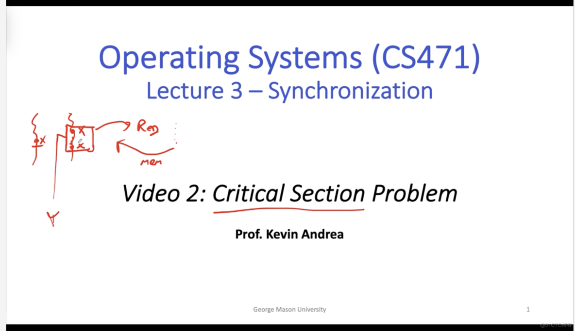 OS L3-2: Critical Section Problem_OS