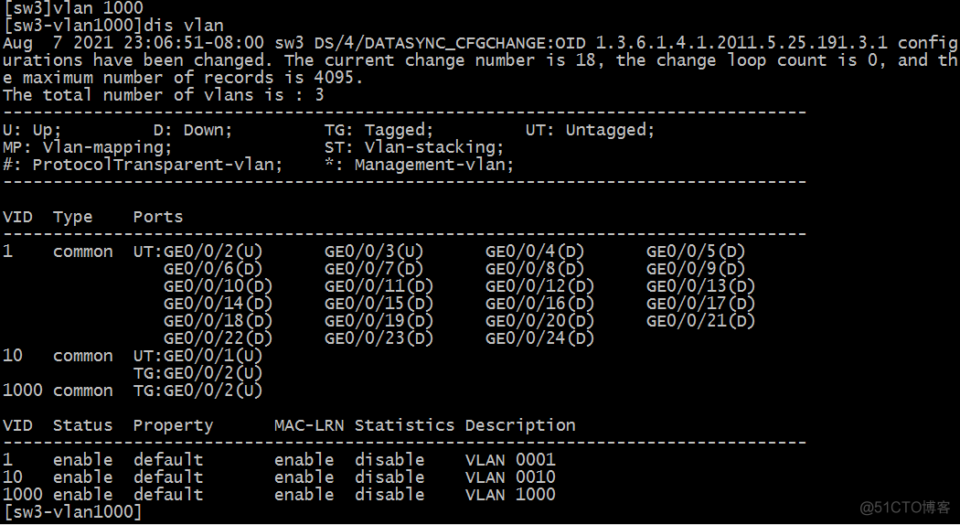 HCNA Routing&Switching之GVRP_GVRP单向注销_36