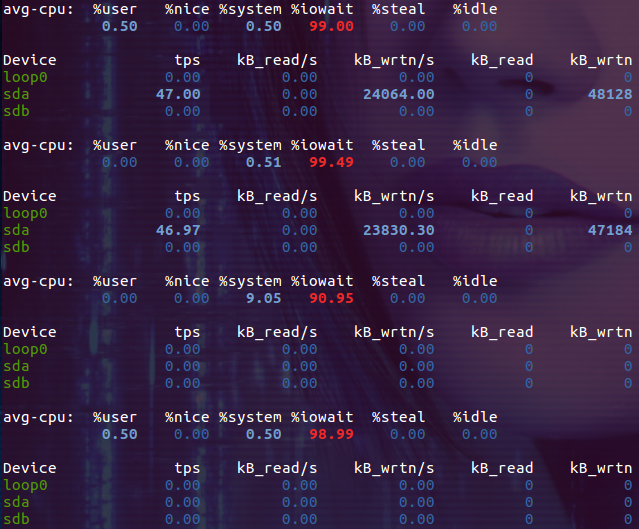 Linux系统压力测试工具stress_程序运行_14