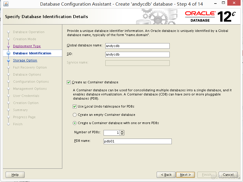 oracle单实例12.2.0.1安装_默认值_15