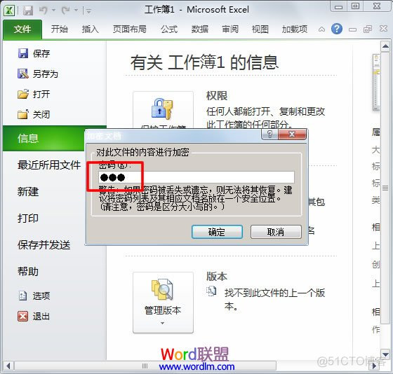 Excel表格如何设置密码 Excel2003/2007/2010设置密码教程_菜单栏_09