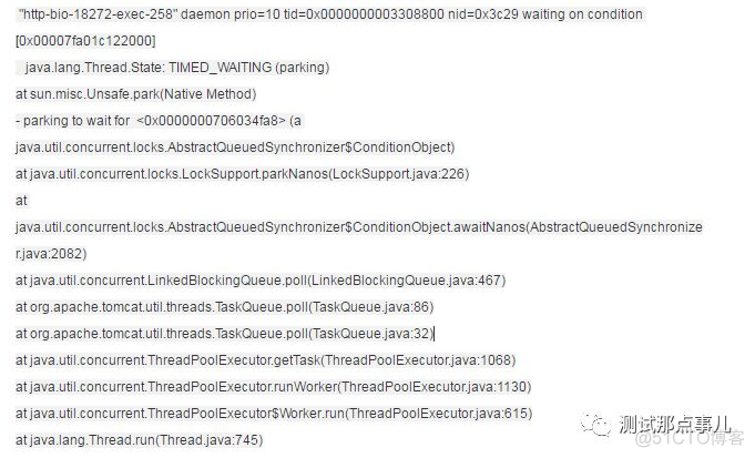 Java性能分析之线程栈详解与性能分析_tomcat_14