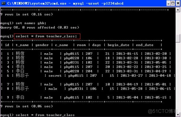 MySQL（13）：Select-order by_MySQL