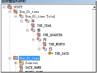 【BIEE】15_时间维度建立_表关联_22