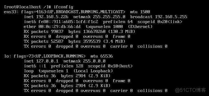 centos7 Minimal安装没有ifconfig_重启_04