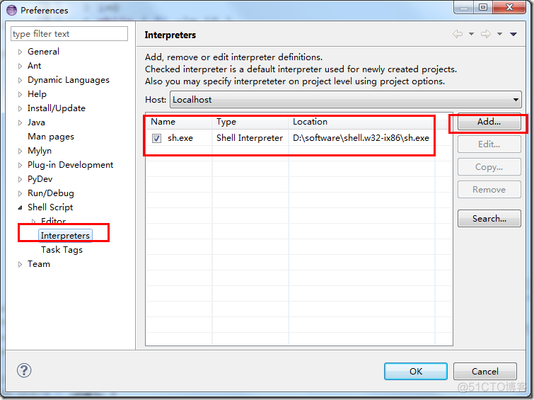 为eclipse安装python、shell开发环境和SVN插件_eclipse_11