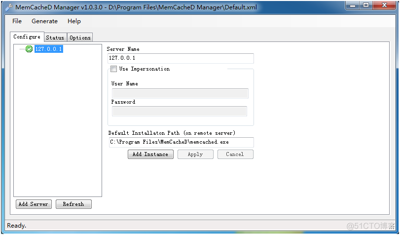 Windows下配置使用MemCached_memcached