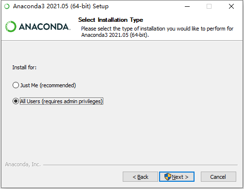 win10安装 Anaconda3_虚拟环境_04