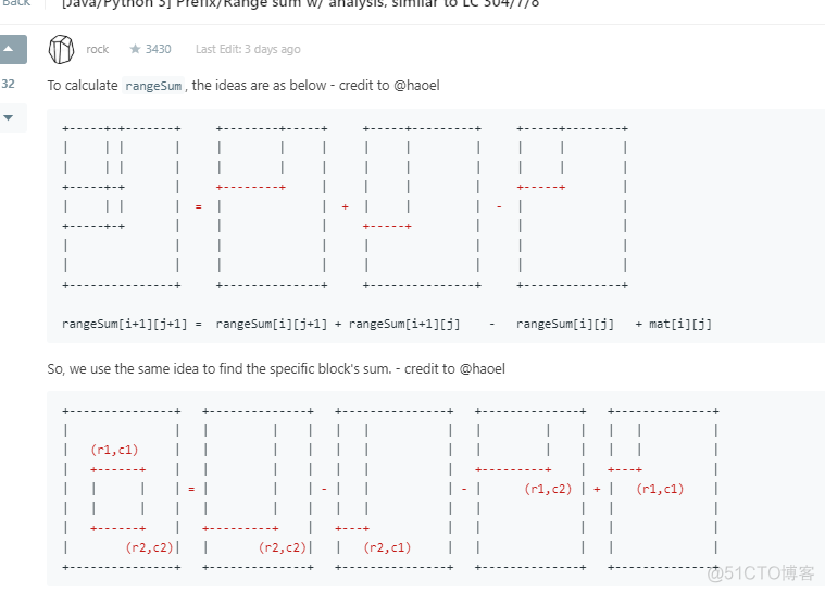 1314. Matrix Block Sum_java