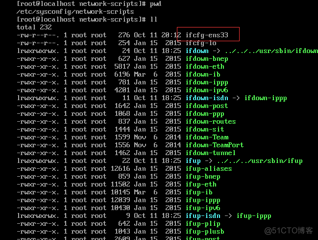 【linux】虚拟机安装centos后ping ip地址出现错误：Network is unreachable_配置文件