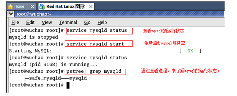 linux_redhat9下安装mysql数据库服务器_mysql_04