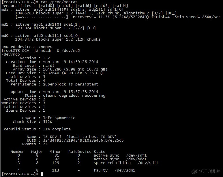 (转)CentOS 6下配置软RAID图文详解_磁盘阵列_35