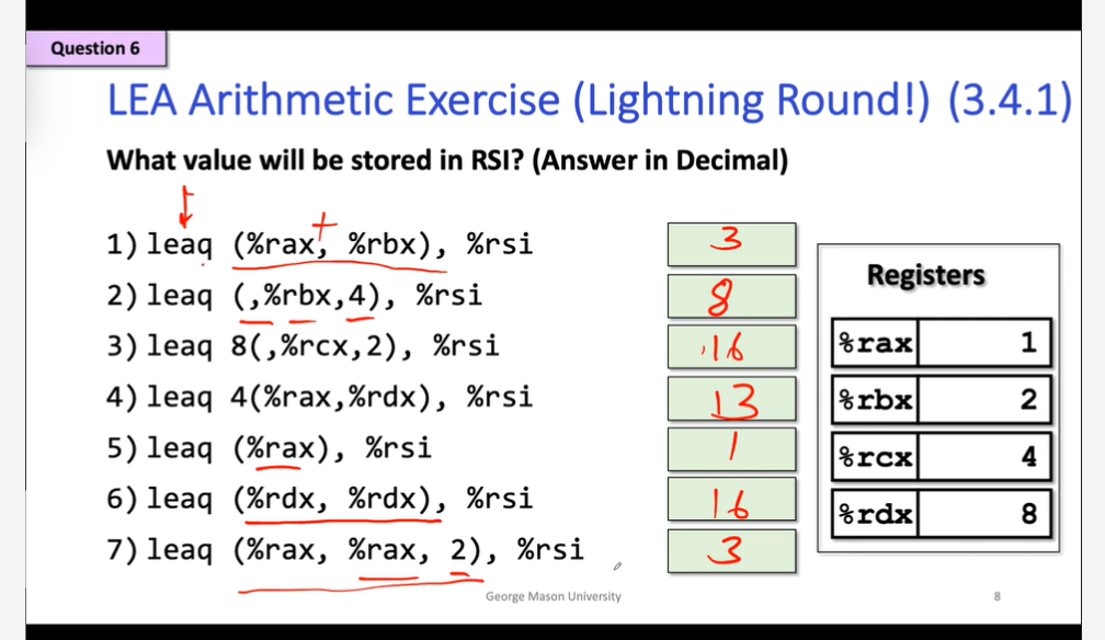 System 5-1: Arithmetic and LEA in Assembly_Endian_07