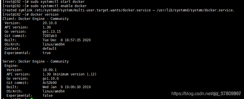 centOs8 docker安装_开机启动_02