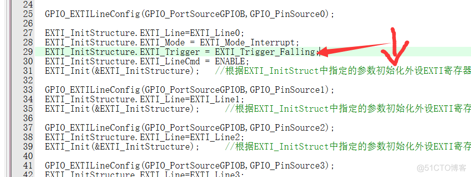 关于STM32的外部引脚中断的问题_响应式_15