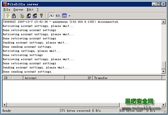 FileZilla Server配置_ip地址_22