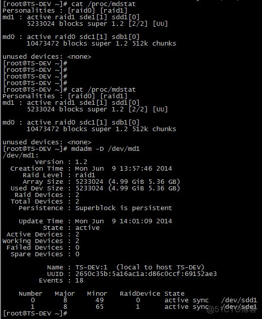 (转)CentOS 6下配置软RAID图文详解_配置文件_20